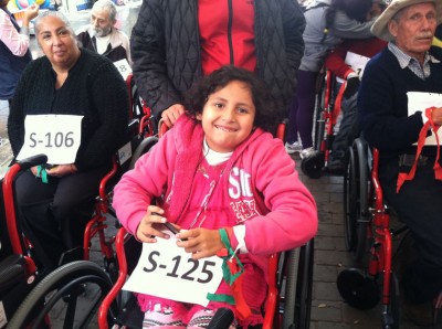 The Rotary Club of Pleasanton Delivers 280 Wheelchair to Mexico