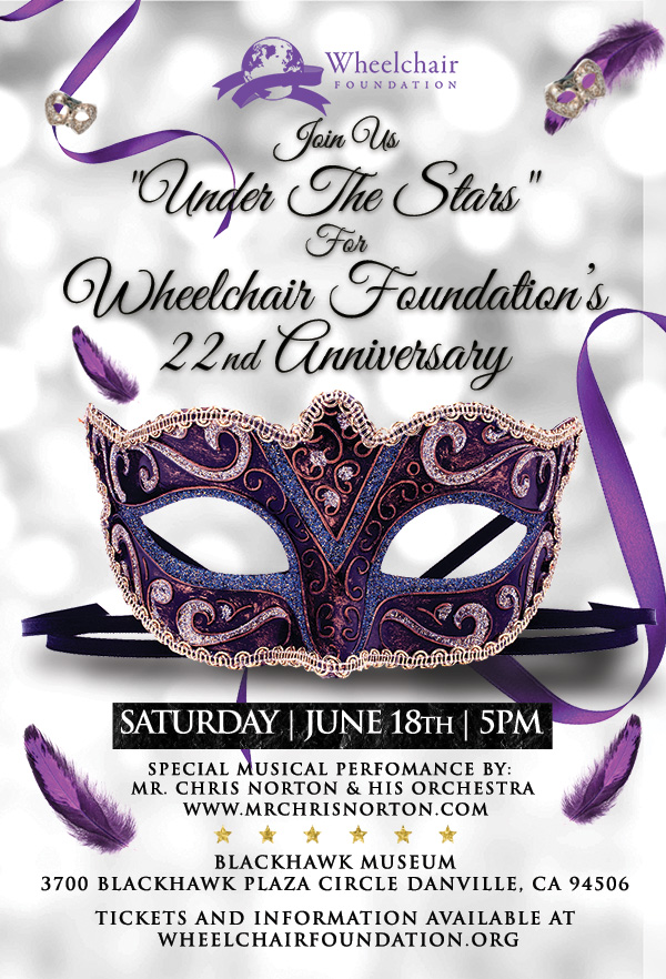Wheelchair Foundation 22nd Anniversary Celebration